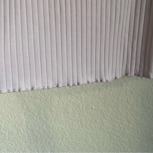 American Eagle Outfitters Light Purple Ribbed Camisole Tank Top Button Size L - Picture 3 of 7